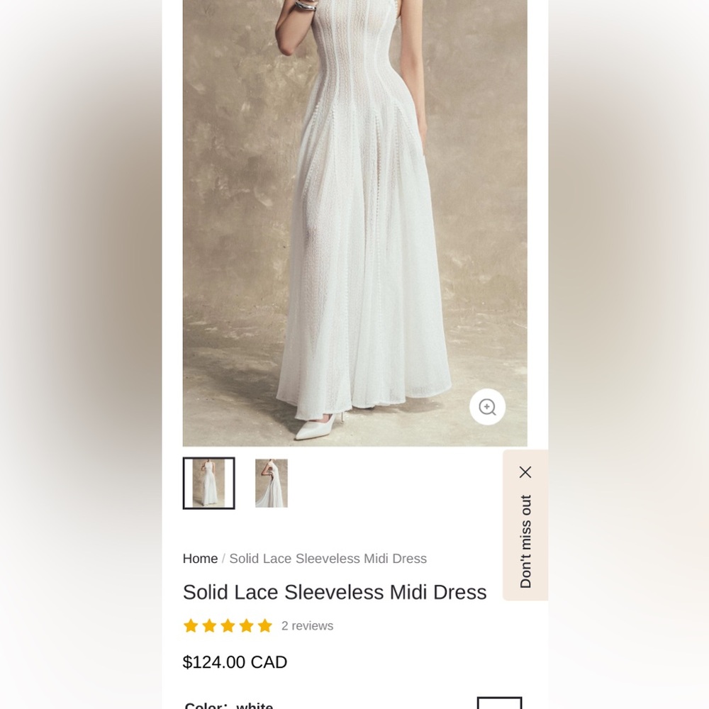 Elegant White Maxi Dress